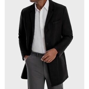 Michael Kors Slim-Fit Ghent Overcoat / Peacoat - Winter Jacket